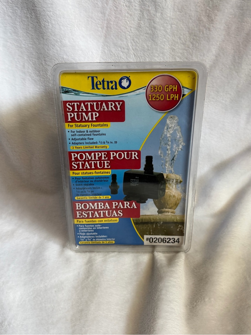 Tetra Statuary Pump 330 GPH